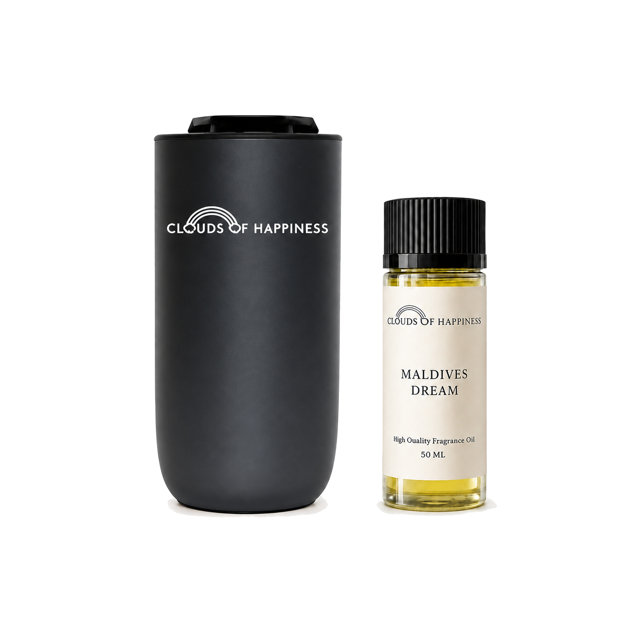 Bundle | Happiness Move Black + 50 ml Maldives Dream Fragrance Oil
