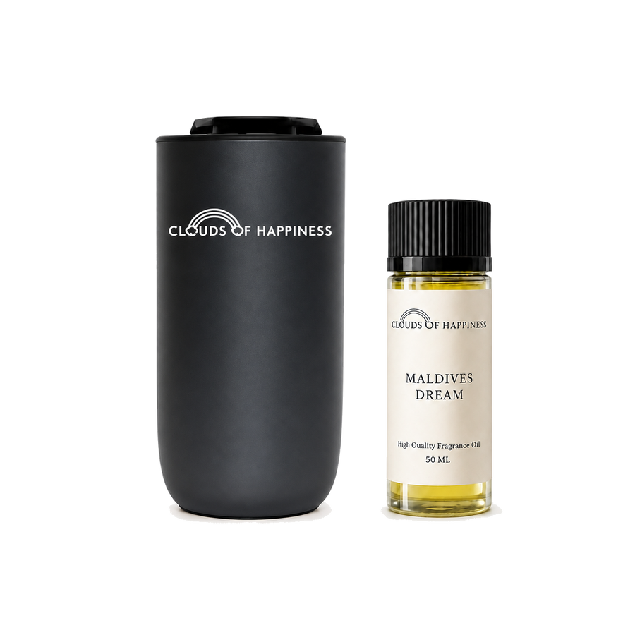 Bundle | Happiness Move Black + 50 ml Maldives Dream Fragrance Oil