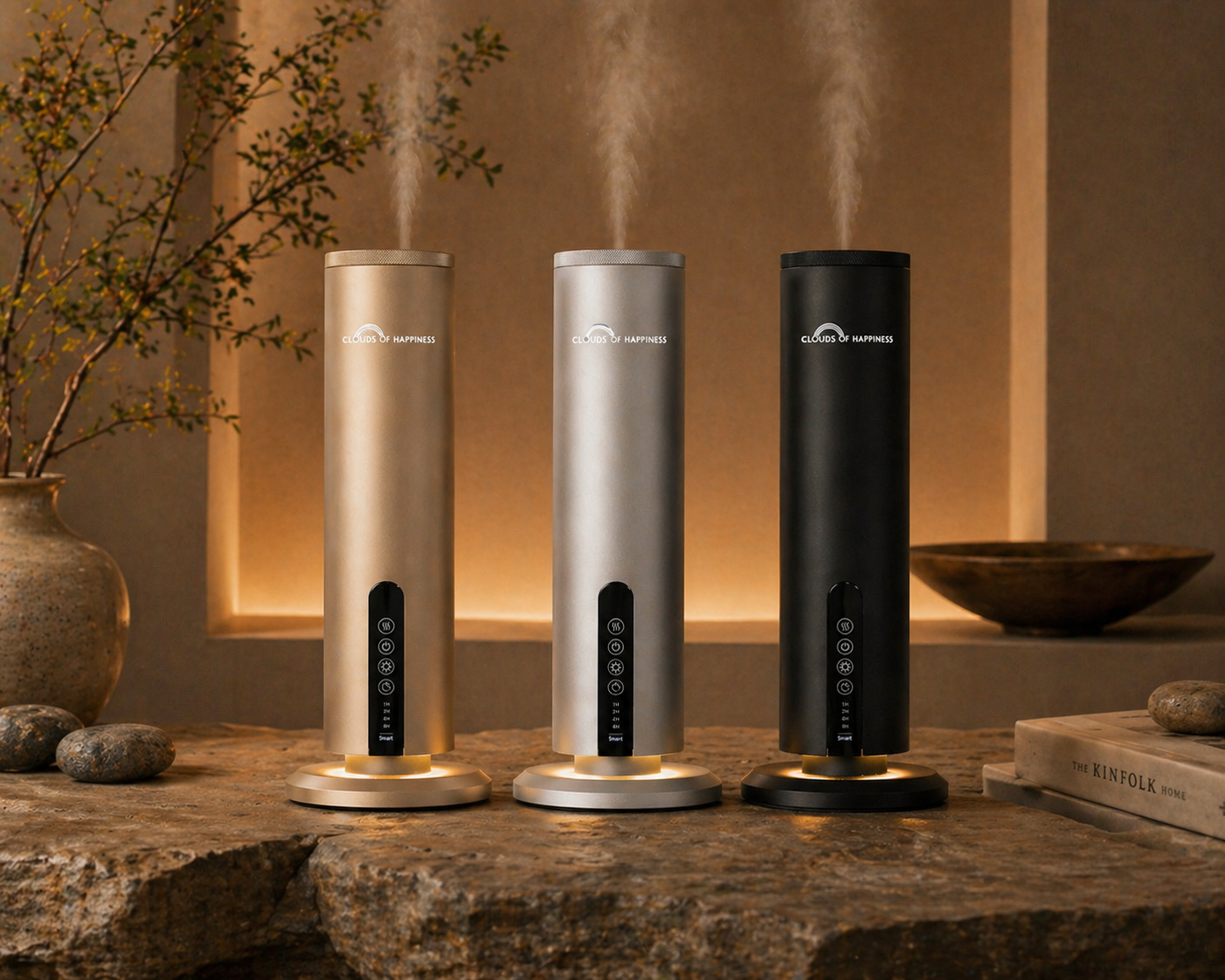 Bundle | Happiness Charge Zilver + 50 Ml Geurolie