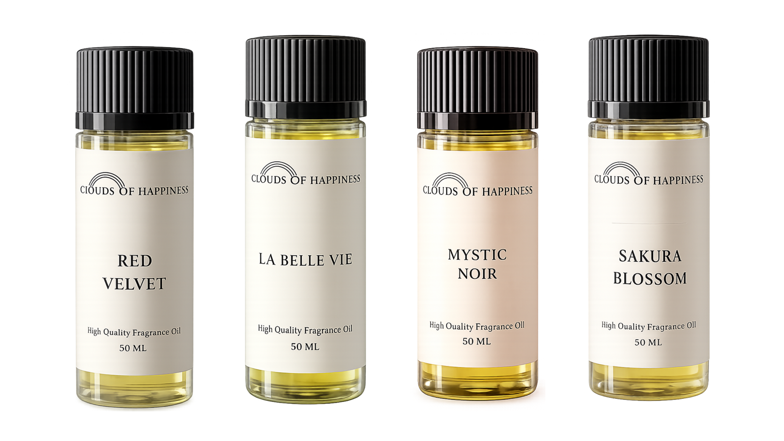 Bundle | Bestsellers Women's Perfume Collection 4 x 50 Ml - Fragrance Oil