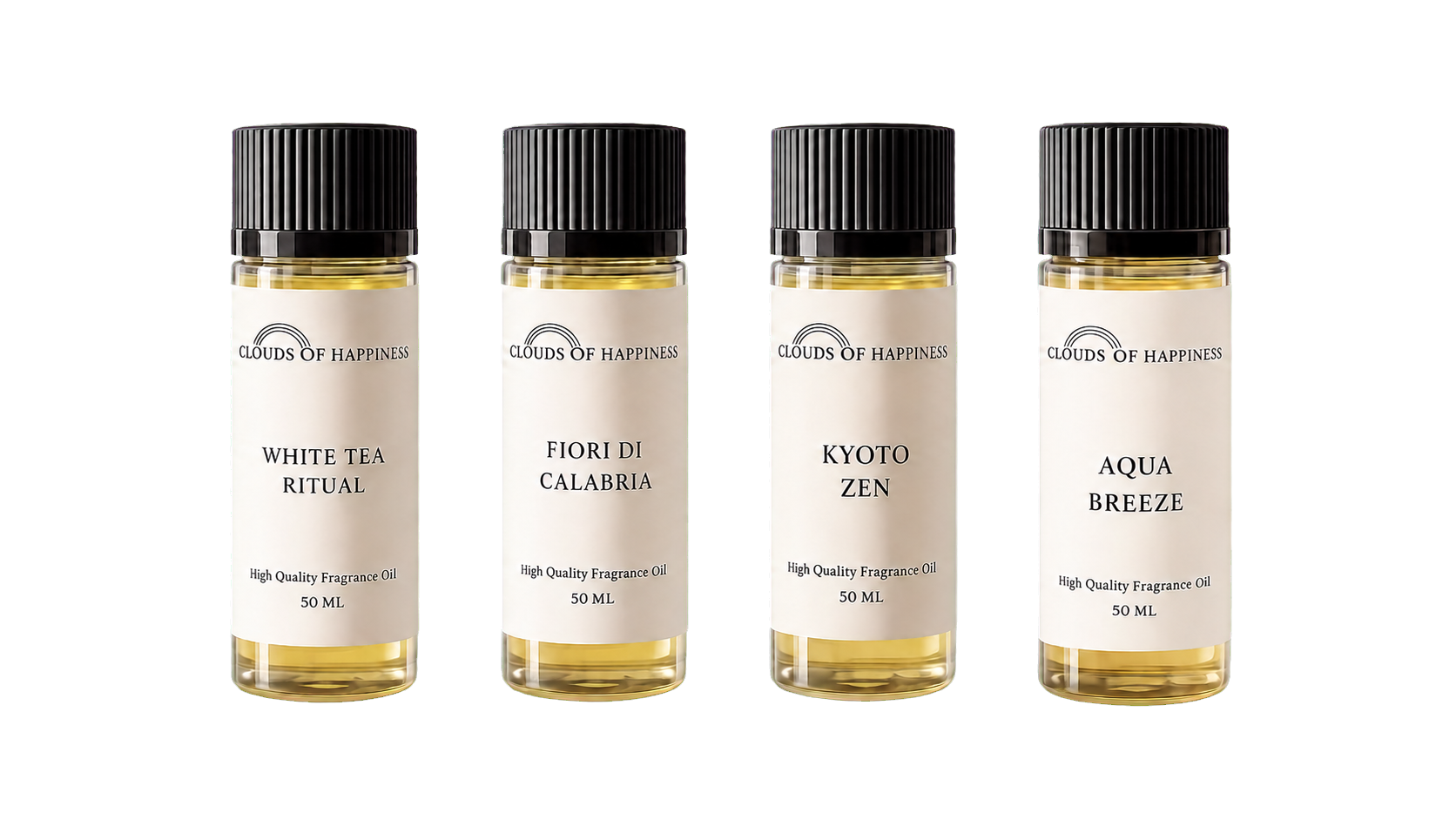 Bundle | Bestsellers Fresh & Pure Collection 4 x 50 ml - Fragrance Oil