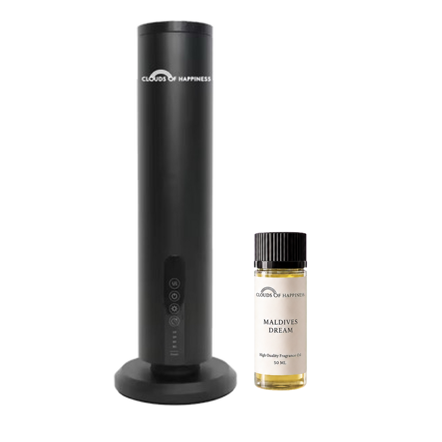 Bundle | Happiness Charge Black + 50 ml Fragrance Oil