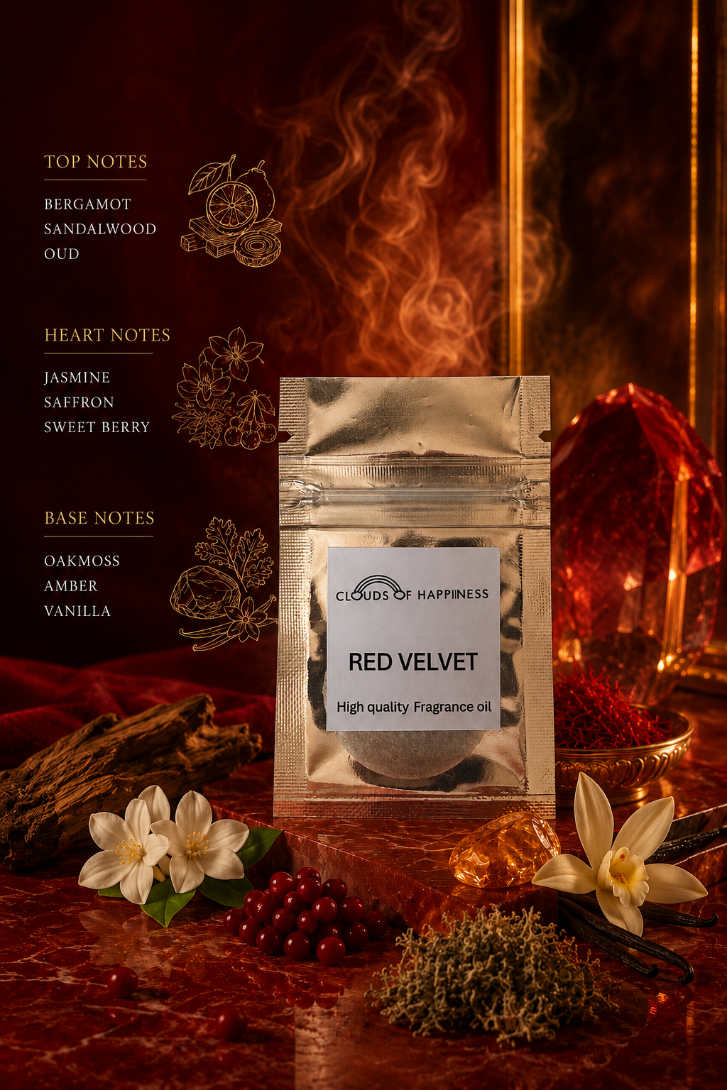 Sample Zakje - Red Velvet